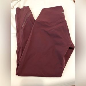 Lululemon Wunder Under 23” High Rise Scalloped Hem Legging